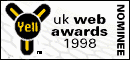 Yell UK Web Awards 1998 - Nominee